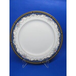 Gorham Golden Ribbon Edge 10 3/4" Fine China Dinner Plate EUC Made In The USA